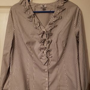 Worthington Ruffle Shirt